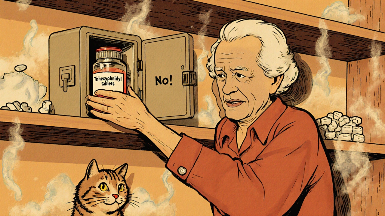 How to Store and Dispose of Trihexyphenidyl Safely