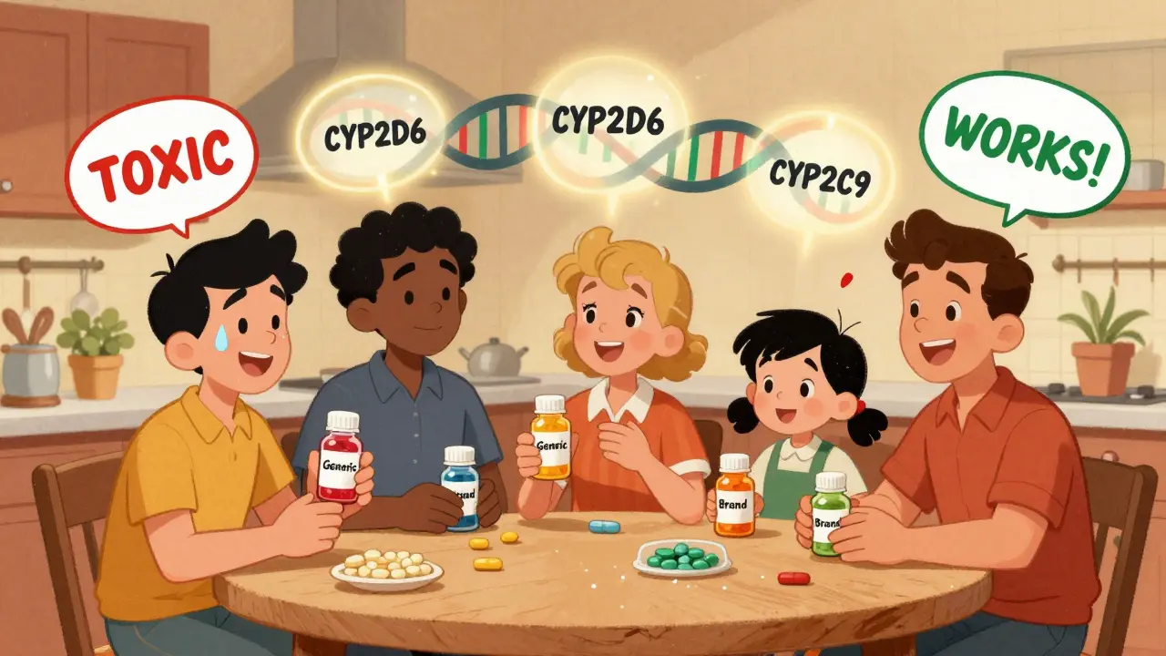 How Family History and Genetics Affect Your Response to Generic Drugs