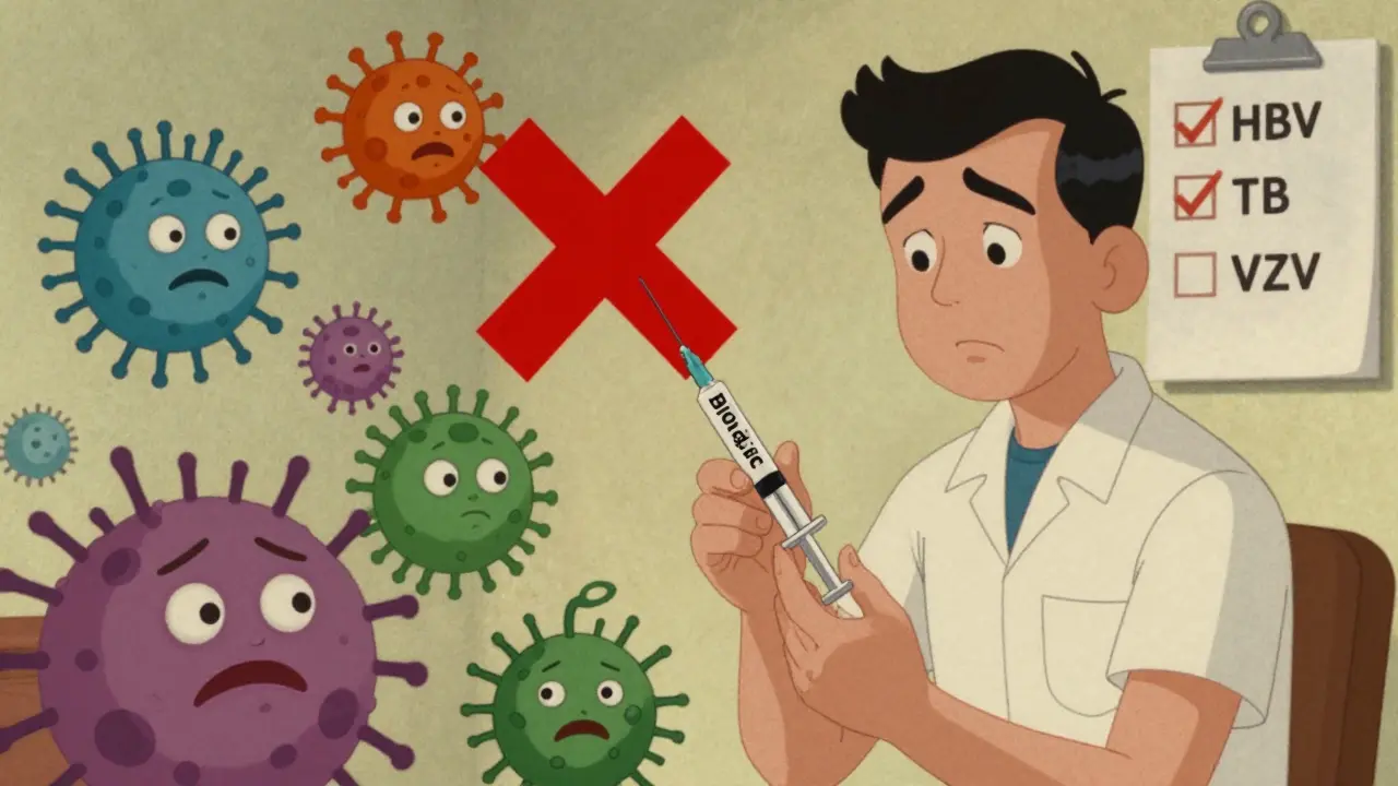 Biologics Safety: Infection Risk, Screening, and Vaccination Guidance for Autoimmune Patients