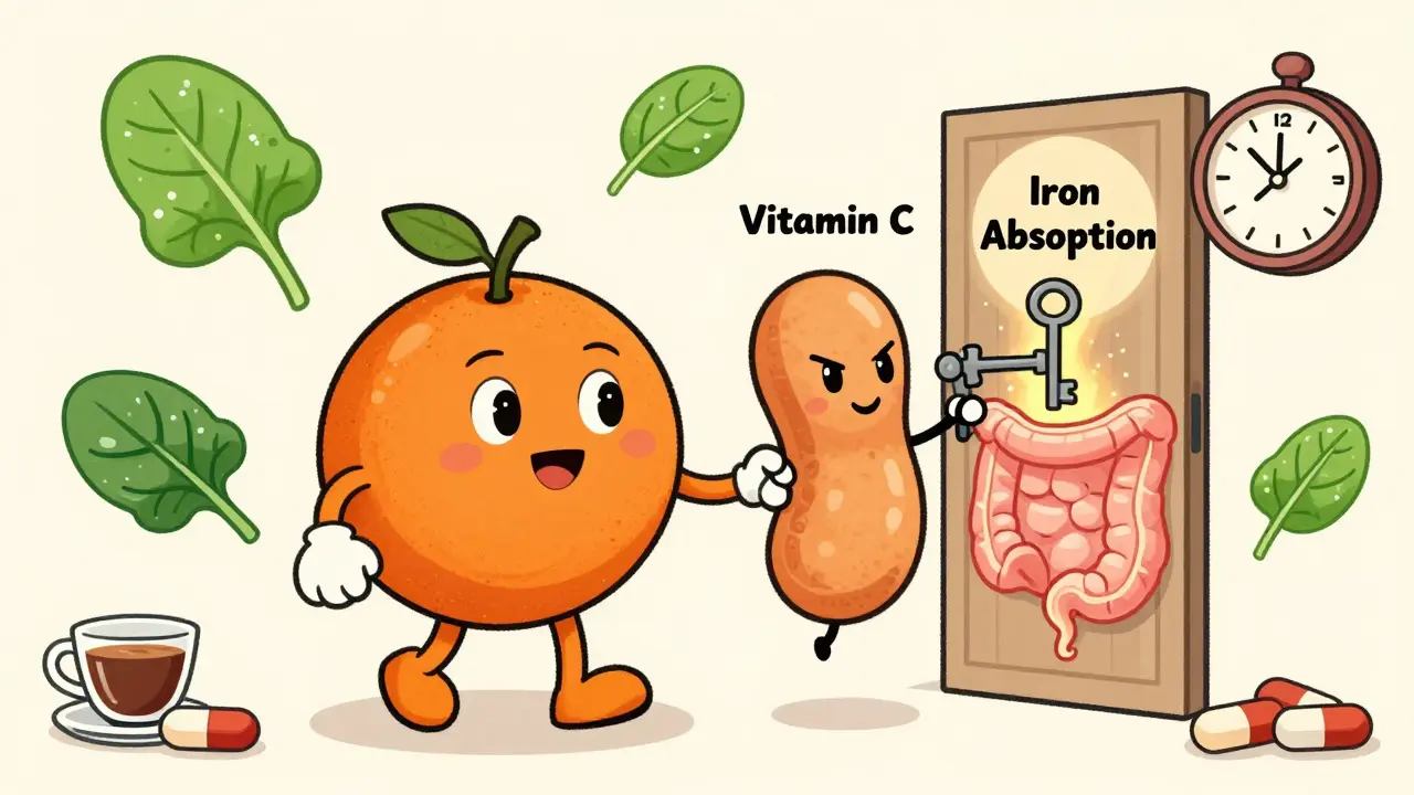 Vitamin C and Iron: How to Boost Absorption and Avoid Drug Interactions